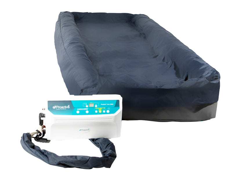 Protekt Aire 8900 raised air bolster in a medical environment