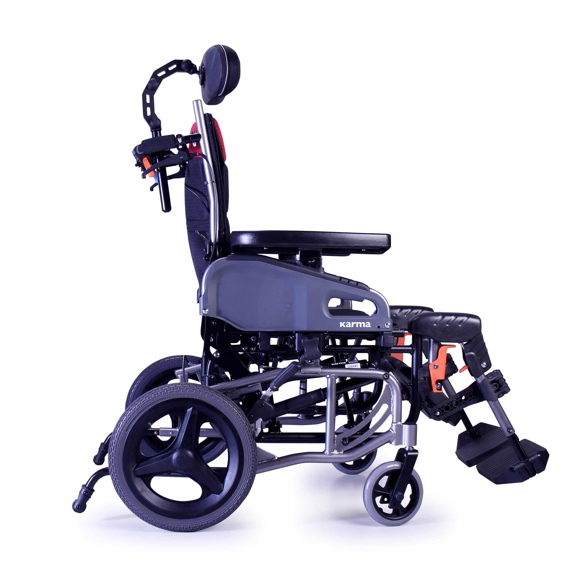 VIP2 Tilt-in-Space Reclining Wheelchair with Adjustable Backrest