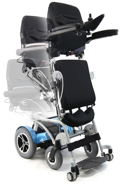 Full-Feature XO-202 Power Wheelchair with Customizable Armrest Height and Angle