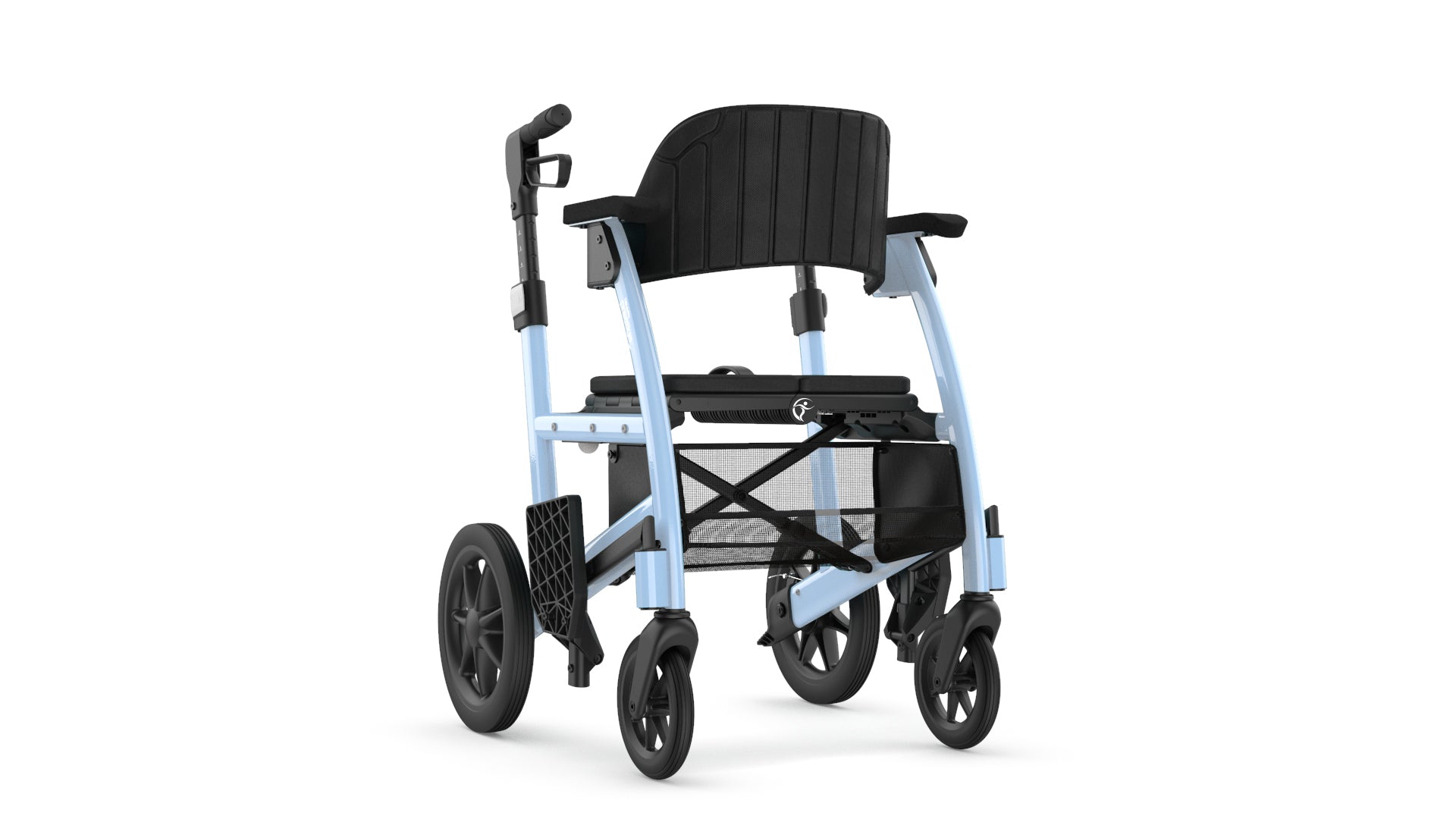 Triumph Prestige 2in1 Rollator with padded seat and backrest