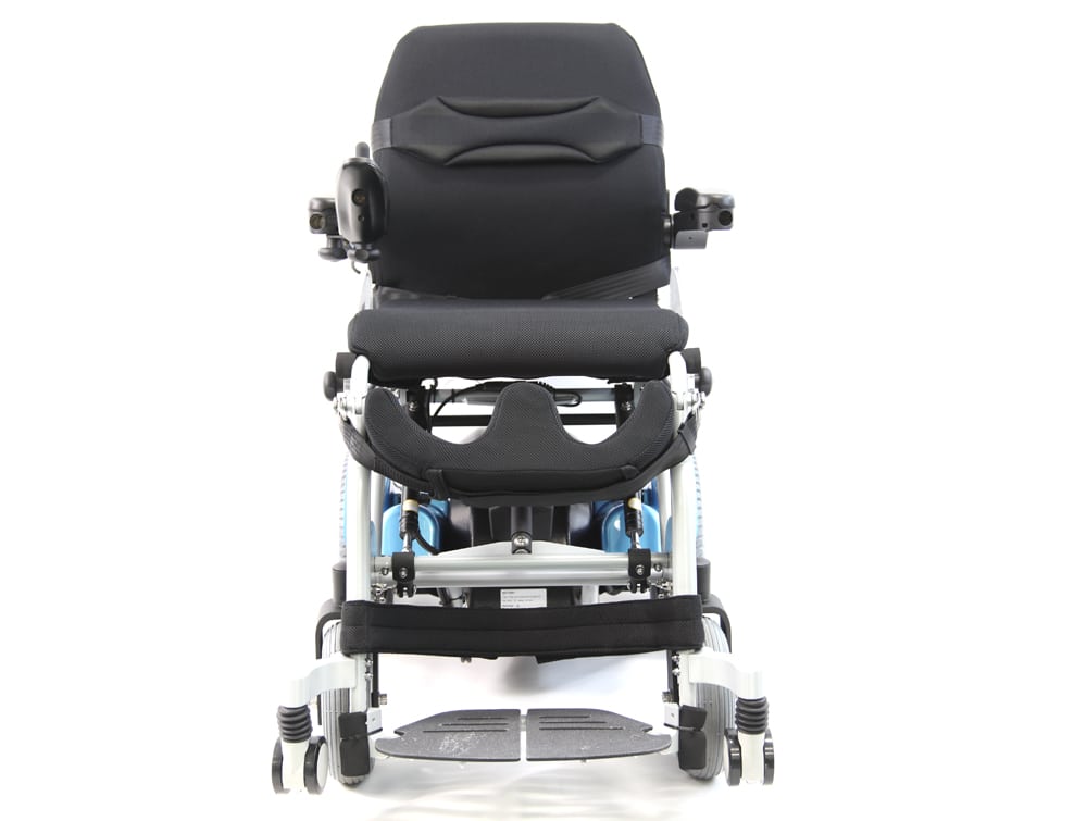 Rear Wheels and Flat-Free Casters of the XO-202 Full Power Stand Up Chair