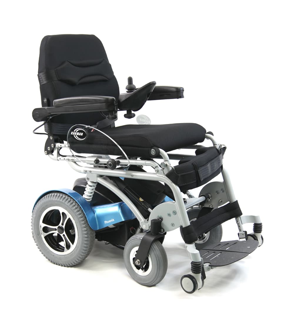 Karman XO-202 Power Wheelchair with Stand-Up Feature and Adjustable Seat Width