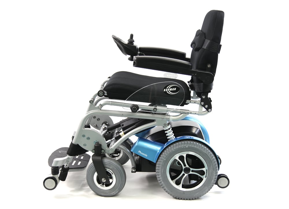 XO-202 Standing Wheelchair with Memory Foam Cushions and Breathable Upholstery